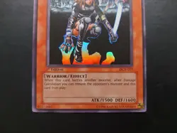 Yugioh - D.D. Warrior Lady DCR-027 Super Rare 1st Edition - Image 3