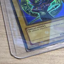 Dark Magician LOB-005 The Legend of Blue Eyes White Dragon Unlimited - Image 2