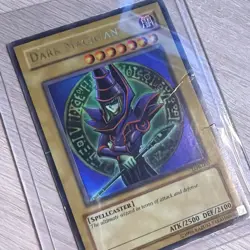 Dark Magician LOB-005 The Legend of Blue Eyes White Dragon Unlimited - Image 5