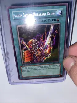 Yugioh! Fusion Sword Murasame Blade LOD-079 Legacy of Darkness 1st Edition - Image 3