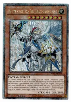Yu-Gi-Oh! Master Peace, the True Dracoslaying King Quarter Century RA04-EN283 - Image 1