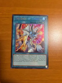 The Gaze of Timaeus MZMU-EN013 SECRET RARE 1st EDITION Yugioh - Image 2