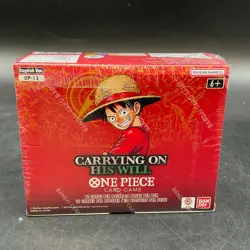 Auction #4 One Piece English OP-13 Carrying On His Will Booster Box Sealed - Image 2