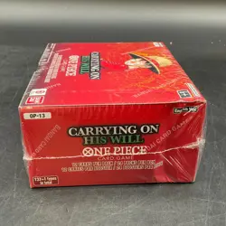 Auction #4 One Piece English OP-13 Carrying On His Will Booster Box Sealed - Image 5