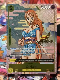 O-NAMI - One Piece OP06-101 - PROMO - Championship Series 25-26 Event Pack - Image 1