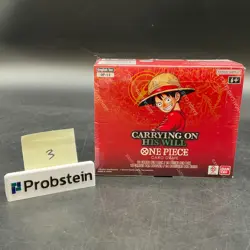 Auction #3 One Piece English OP-13 Carrying On His Will Booster Box Sealed - Image 1