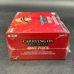 Auction #3 One Piece English OP-13 Carrying On His Will Booster Box Sealed - Image 4