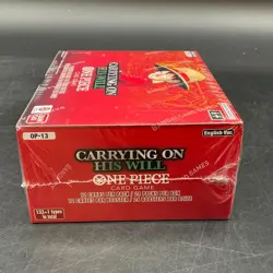 Auction #3 One Piece English OP-13 Carrying On His Will Booster Box Sealed - Image 5