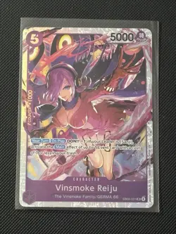One Piece TCG - Vinsmoke Reiju PRERELEASE ENGLISH EB03-031 HEROINES SR Near Mint - Image 1