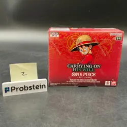 Auction #2 One Piece English OP-13 Carrying On His Will Booster Box Sealed - Image 1
