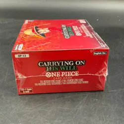 Auction #2 One Piece English OP-13 Carrying On His Will Booster Box Sealed - Image 4