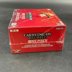 Auction #2 One Piece English OP-13 Carrying On His Will Booster Box Sealed - Image 5