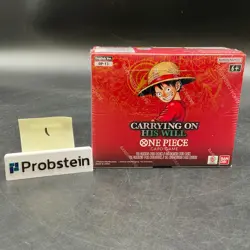 Auction #1 One Piece English OP-13 Carrying On His Will Booster Box Sealed - Image 1
