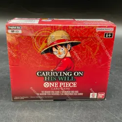 Auction #1 One Piece English OP-13 Carrying On His Will Booster Box Sealed - Image 2