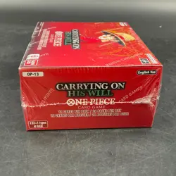 Auction #1 One Piece English OP-13 Carrying On His Will Booster Box Sealed - Image 5