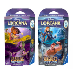 Disney Lorcana Ursula's Return Starter Deck New Set of 2 - Image 1
