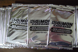 44X 2022 Digimon Card Game New Awakening Pre-release Sealed Packs English Bandai - Image 2