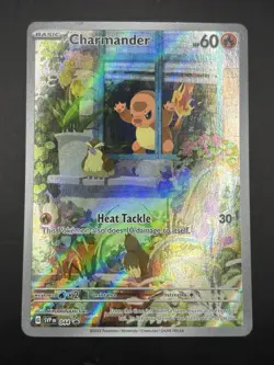 Charmander 044 Scarlet & Violet Promo Cards Holo Full Art Character Rare English - Image 1