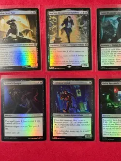 Morlun Black Foil Lot- Marvel’s Spider-Man SPM MTG Magic The Gathering 10 Cards - Image 3