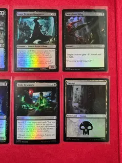 Morlun Black Foil Lot- Marvel’s Spider-Man SPM MTG Magic The Gathering 10 Cards - Image 4