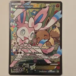 Pokemon Sylveon EX Full Art Ultra Rare Holo Generations Radiant RC32/RC32 Card - Image 1