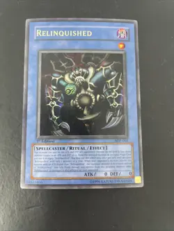 Relinquished SDP-001 Holo Yugioh Card 1st Edition - Image 1
