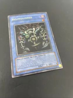 Relinquished SDP-001 Holo Yugioh Card 1st Edition - Image 2