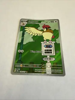 Pokemon Pidgeotto TCG Holo Illustration Rare Card 208/197SV03: Obsidian Flames - Image 2