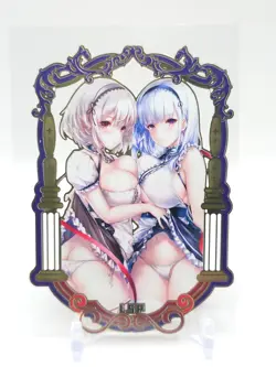 Goddess Story - Gold Metal Waifu Card - NUMBERED 099/100 - Image 1