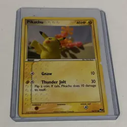 Pikachu 016/017 POP Series 2 Regular 40 HP Common English Pokemon TCG Card - Image 1
