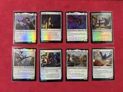 Spider-Man White Foil Lot Marvel’s Spider-Man SPM MTG Magic The Gathering 8 Card - Image 1
