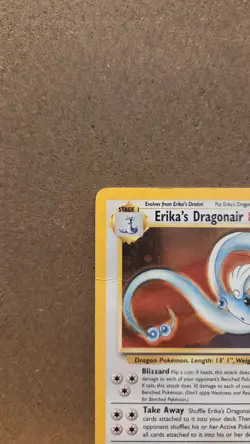 Erika's Dragonair Gym Heroes 4/132 Rare Holo DMG - ungraded Pokemon Card - Image 3