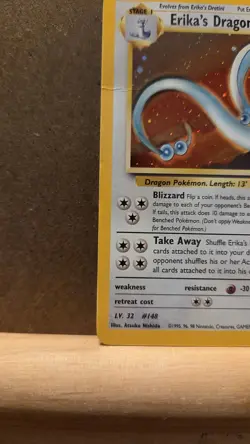 Erika's Dragonair Gym Heroes 4/132 Rare Holo DMG - ungraded Pokemon Card - Image 4