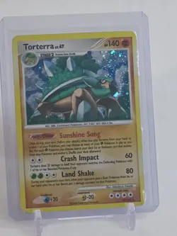 Torterra 11/100 - Rare Holo Pokemon TCG Card - Diamond & Pearl Stormfront 2008 - Image 1