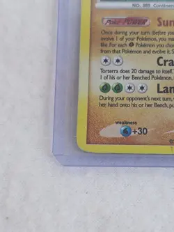 Torterra 11/100 - Rare Holo Pokemon TCG Card - Diamond & Pearl Stormfront 2008 - Image 5