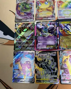 Pokemon 12 Card Lot Mewtwo Aerodactyl VSTAR Latias Victini Celebi Kartana GX NM - Image 2