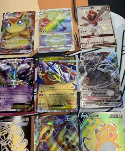 Pokemon 12 Card Lot Mewtwo Aerodactyl VSTAR Latias Victini Celebi Kartana GX NM - Image 4