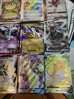 Pokemon 12 Card Lot Mewtwo Aerodactyl VSTAR Latias Victini Celebi Kartana GX NM - Image 5