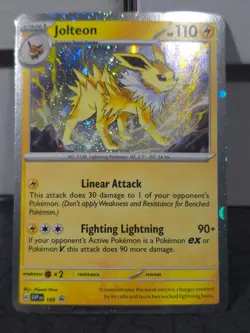 Jolteon - 169 (Cosmos Holo) 169 Sv: Scarlet & Violet Promo Cards Holo - Image 1