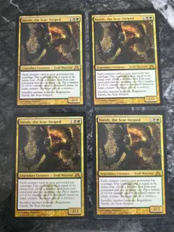 4x Varolz, the Scar-Striped MTG Dragon's MAZE - NM - Image 1