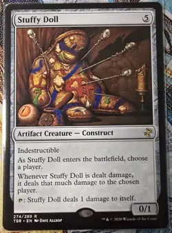 Stuffy Doll, Time Spiral Remastered, Regular, #274, MTG, NM++ - Image 1