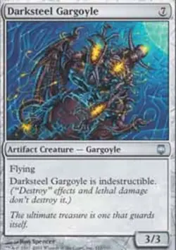 MTG Darksteel Gargoyle - Foil, Darksteel, Lightly Played, English - Image 1