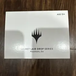 Magic The Gathering MTG Secret Lair Drop Series Mountain, Go New SEALED - Image 1