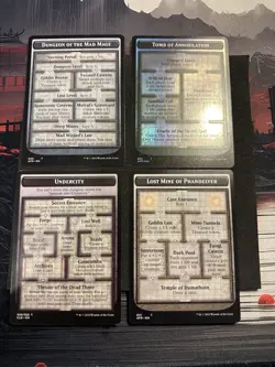 Tomb of Annihilation, Undercity, Lost Mine Of Phandelver, Mad Mage Dungeons MTG - Image 1