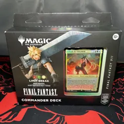 Final Fantasy Mtg Commander Limit break Brand New In Box Factory Sealed Cloud - Image 1