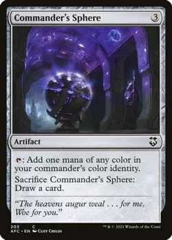 Commander's Sphere - Adventures in the Forgotten Realms Commander - MTG - Image 1