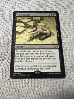 Set Of Two Ad Nauseam Double Masters Regular. X2 - Image 2