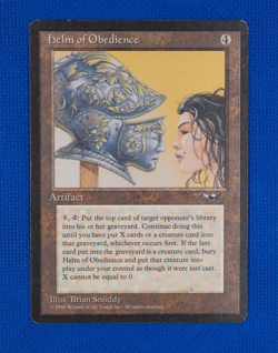 MTG Helm of Obedience Alliances NM (Reserved List) Magic the Gathering Vintage - Image 1