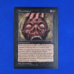 Magic the Gathering Black Visions Necromancy MTG - Image 1