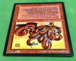 Magic: The Gathering Ice Age MTG CCG BALDUVIAN HYDRA Summon Melissa Benson NM - Image 3